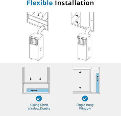 GarveeLife 8000 BTU Portable Air Conditioner - Image 6