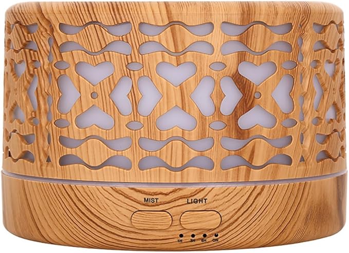 Wild Essentials 700ml Designer Large Room Essential Oil Diffuser, 5 in 1 by WildEssentials