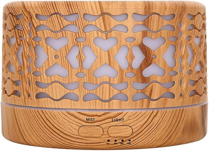 Wild Essentials 700ml Designer Large Room Essential Oil Diffuser, 5 in 1 by WildEssentials