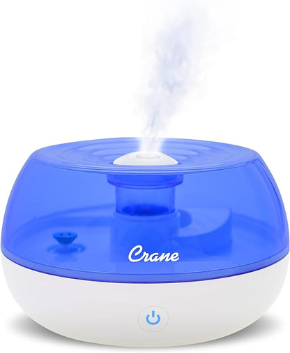 Crane Personal Ultrasonic Cool Mist Travel Humidifier and Vaporizer by Crane