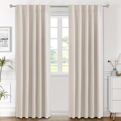 H.VERSAILTEX Blackout Curtains Thermal Insulated Window Treatment Panels Room by HVERSAILTEX