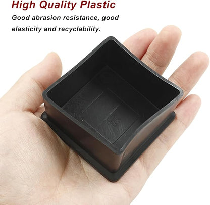 BokWin 4 Pcs Chair Leg Caps 2 Inch*2 Inch Square Furniture Floor Protectors - Image 3