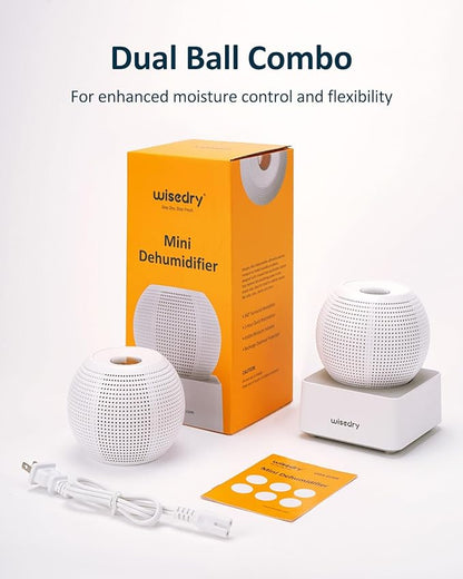 Wisedry 2 Hours Fast Rechargeable Mini Dehumidifier - Image 7