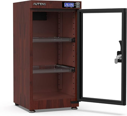 AUTENS 50L Dehumidifying Dry Cabinet Box, Wood grain Design Digital Control - Image 8