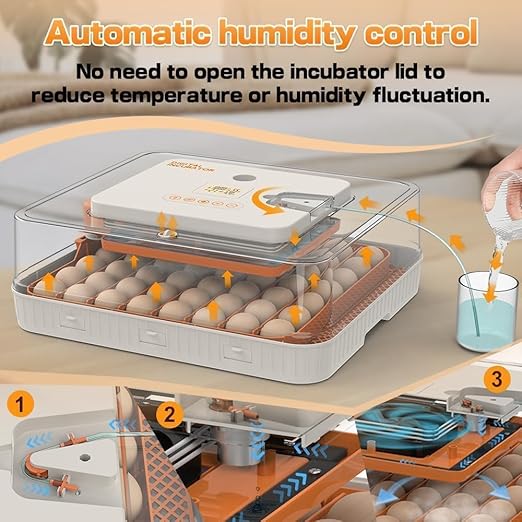 4th Gen – 56 Egg Fullly Automatic Incubator, 2026 Upgraded Design, Intelligent - Image 2