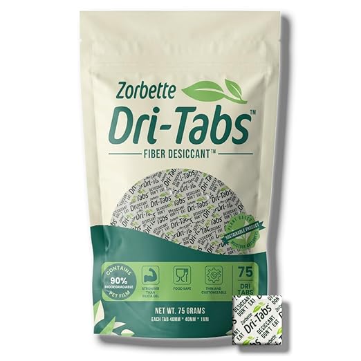 Dri-Tabs | Food-Safe Moisture Absorbers – Keep Fruits, Bread & More Fresher by Unknown