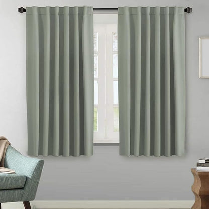 H.VERSAILTEX Blackout Curtains Thermal Insulated Window Treatment Panels Room by HVERSAILTEX