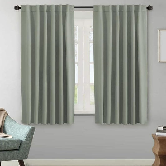 H.VERSAILTEX Blackout Curtains Thermal Insulated Window Treatment Panels Room by HVERSAILTEX