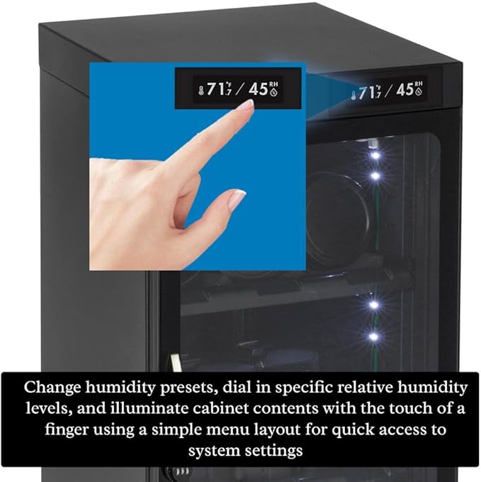 50LT Electronic Dry Cabinet for Camera, Lens & Electronics – Silent - Image 4