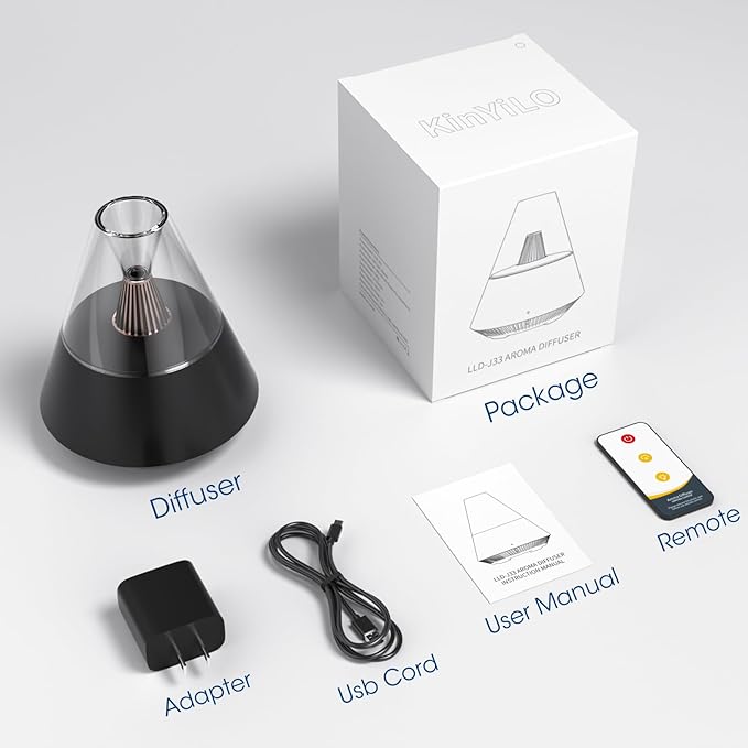 Essential Oil Diffuser, Modern Style Aromatherapy Aroma Diffusers - Image 8