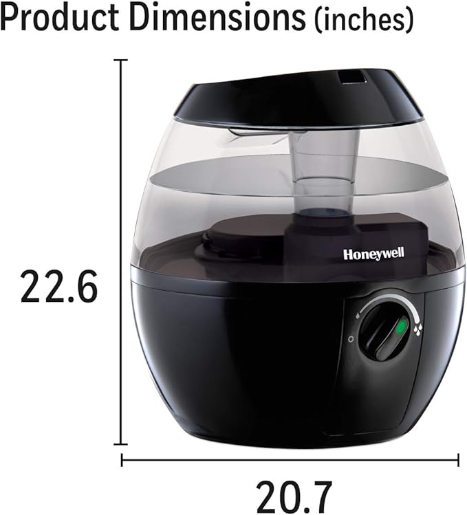 Honeywell HUL520B Mistmate Cool Mist Humidifier Black - Image 3