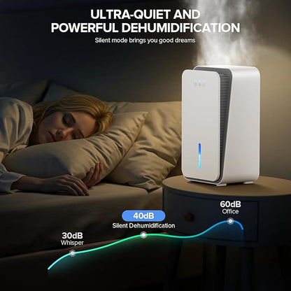Dehumidifier for Home, 1000 sq.ft Dehumidifier - Image 8