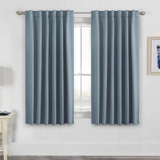 H.VERSAILTEX Blackout Curtains Thermal Insulated Window Treatment Panels Room by HVERSAILTEX
