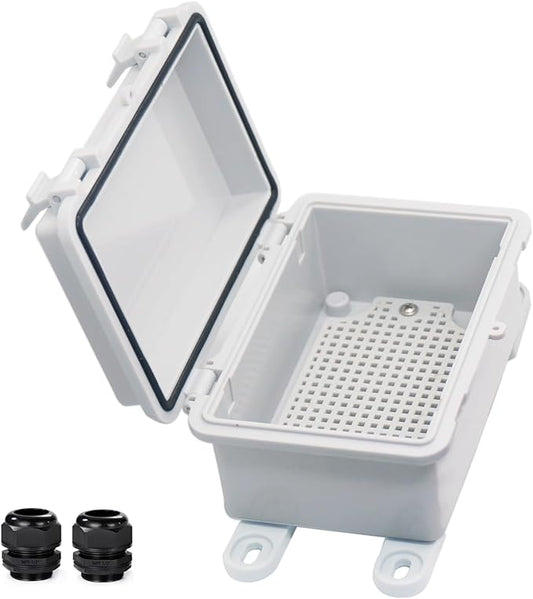 Waterproof Electrical Box Dustproof Junction Box Weatherproof IP67 ABS Plastic by YETLEBOX