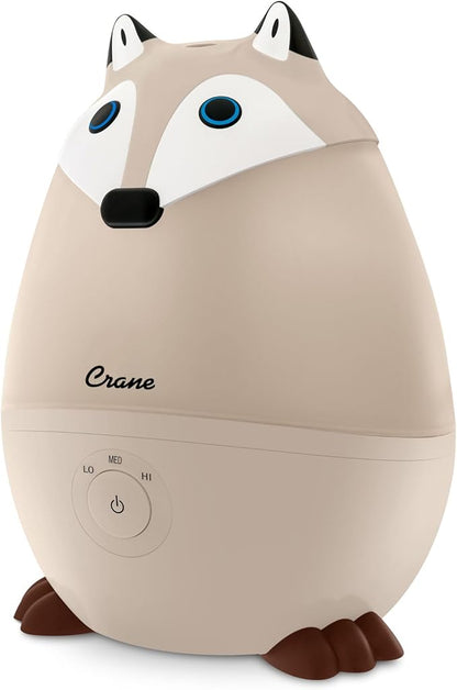 Crane Baby Mini Adorable Red Fox Baby Humidifier, 0.5 Gal Cool Mist Humidifiers by CraneBaby