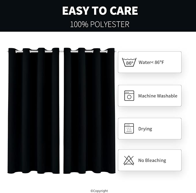 DIVA EN CAMINO DEC Outdoor Patio Curtain Waterproof Darkening Thermal Insulated - Image 6