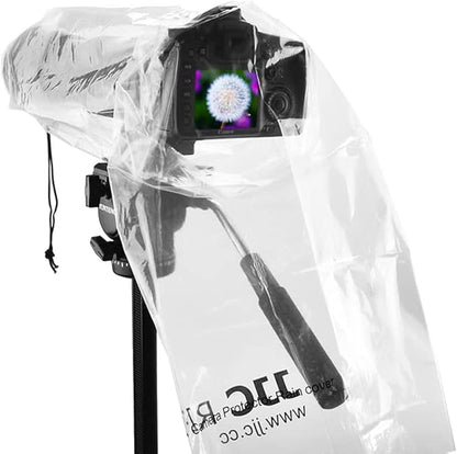 JJC DSLR Camera Rain Cover, Rain Coat Sleeve Protector by JJC