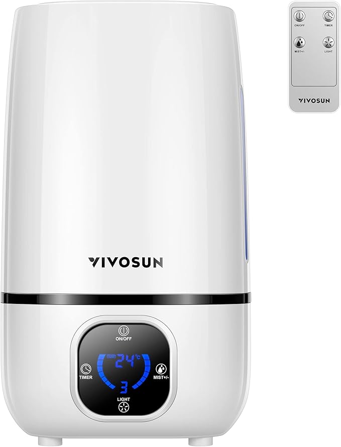 VIVOSUN 4L Cool Mist Humidifier by VIVOSUN
