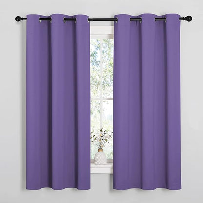 NICETOWN Bedroom Curtain Panels Blackout Draperies, Thermal Insulated Solid by NICETOWN