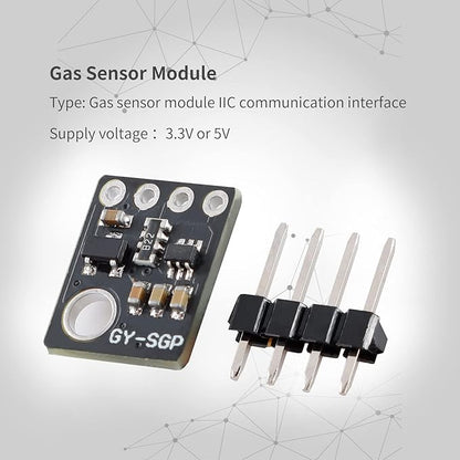 GY-SGP30 Gas Sensor, Air Quality Carbon Dioxide Formaldehyde Monitoring TVOC - Image 4