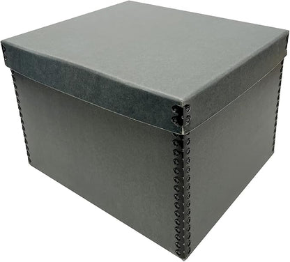 Lineco Record Storage Box 12x15x10 inch. Extra-Durable Filing Archival Cartons by Lineco