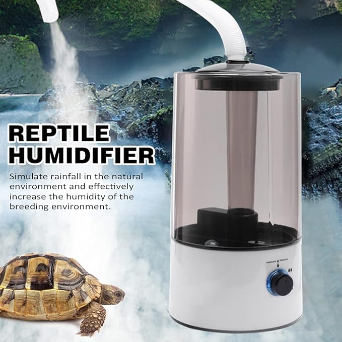 EKDJKK 4L Reptile Humidifier Fogger, Large Size High Pressure Silent Reptile - Image 6