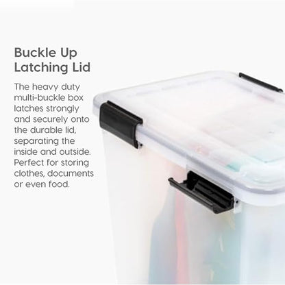 IRIS USA WeatherPro 47 Qt Storage Bins - Image 2