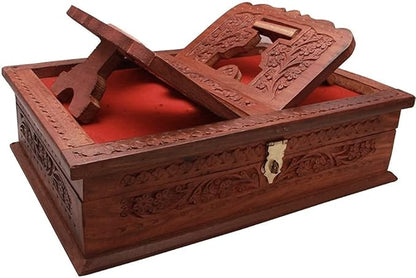 Crafting with Love A Beautiful Wooden HOLY Book Stand Box by Unknown