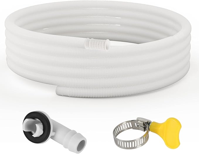 HOXHA 20 Ft Air Conditioner Drain Hose Kit Plastic Tubing by HOXHA