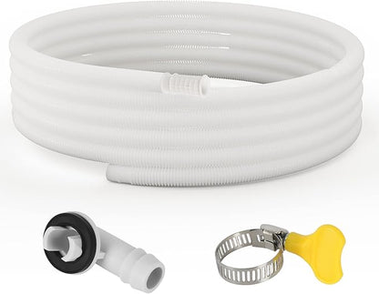 HOXHA 20 Ft Air Conditioner Drain Hose Kit Plastic Tubing by HOXHA