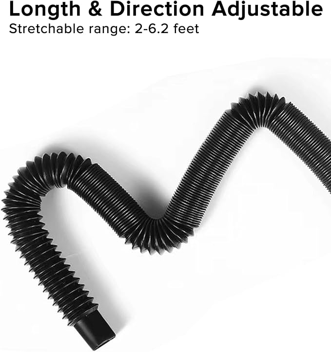 Accessories of AUAAQ's Reptile Humidifier, Including Dual Hose Nozzle, Two - Image 3