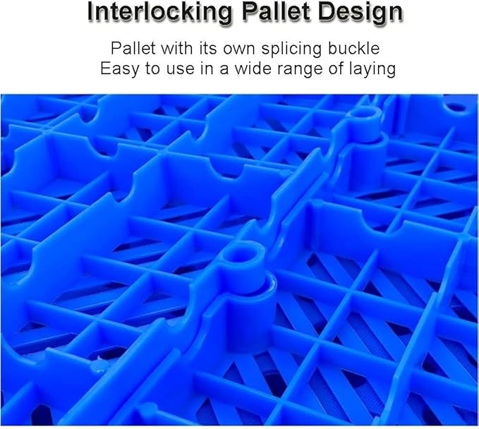 LNNW Plastic Pallet Warehouse Pallet Pet Moisture Barrier Cargo Storage Matting - Image 5