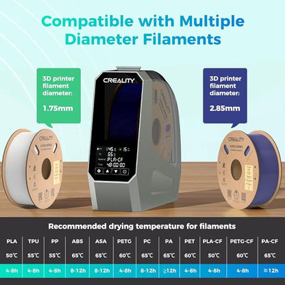 Official Creality Filament Dryer, Space Pi Filament Dryer, 360° Fast Heating 3D - Image 6