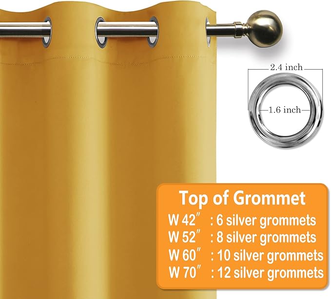 Hiasan Grommet Blackout Curtains - Image 6