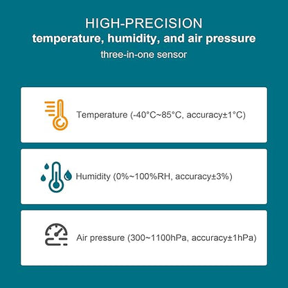 BME280 Environmental Sensor, Temperature Humidity Pressure Module, High Accuracy - Image 4