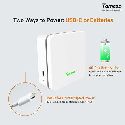 Temtop P2 Air Quality Monitor - Image 6