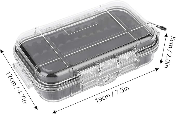 Small Waterproof Storage Case, Outdoor Survival Waterproof Dry Box Protective - Image 3
