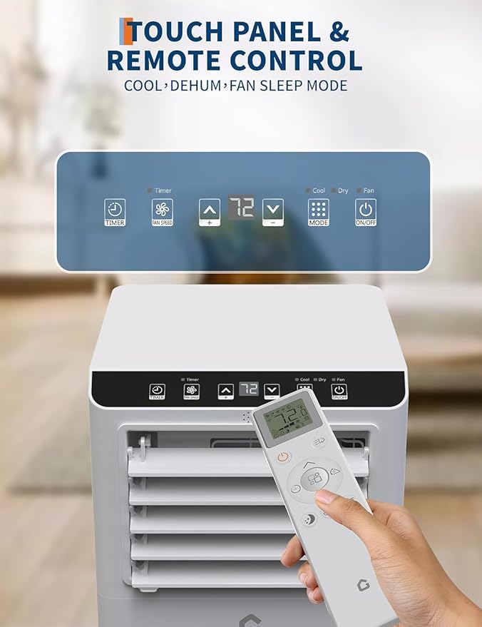 GarveeLife 8000 BTU Portable Air Conditioner - Image 7