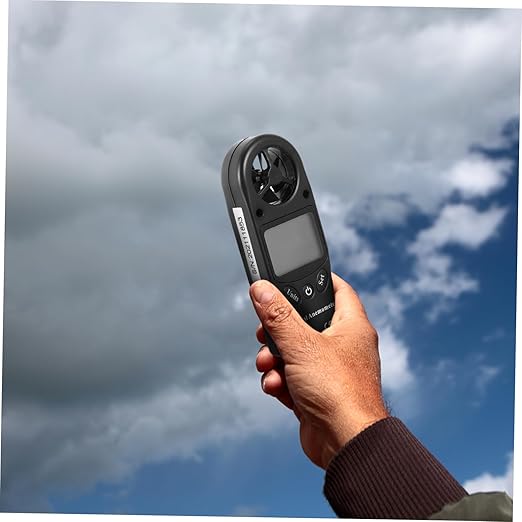 GLEAVI 1pc Digital Anemometer Hygrothermograph Wind Speeds Wind Gauge Handheld - Image 2