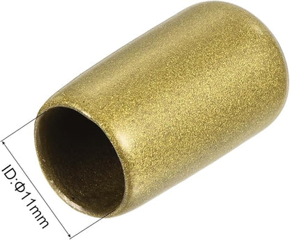 uxcell 20pcs Rubber End Caps 11mm ID Vinyl Round Tube Bolt Cap Cover Thread - Image 3