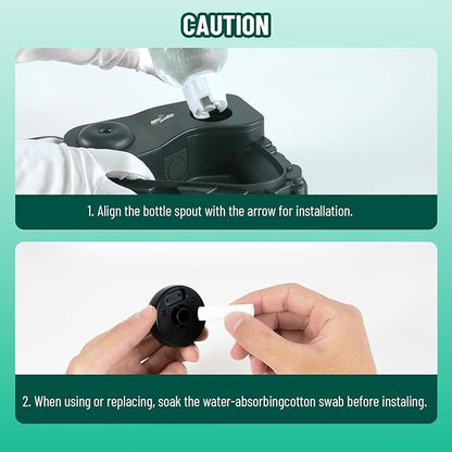 REPTI ZOO Water Feeder and Fogger, 2 in 1 Reptile Humidifier - Image 5