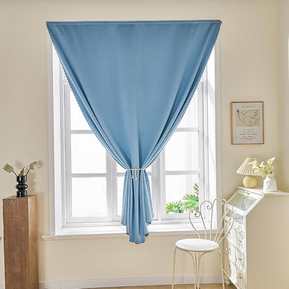 Adhesive Curtain 100% Blackout No-Drill Easy Install - Image 7