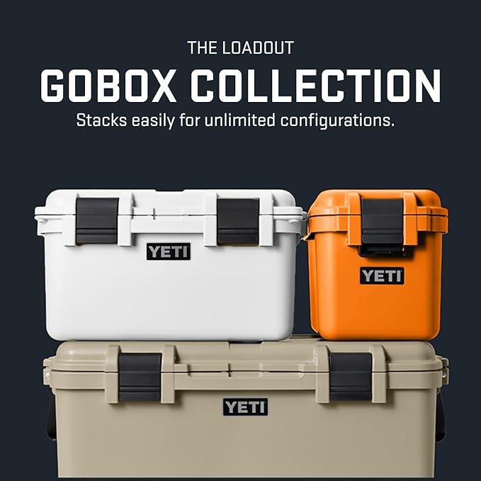 YETI LoadOut 60 GoBox Divided Waterproof Cargo Case, Dry Box, Camera Case - Image 7