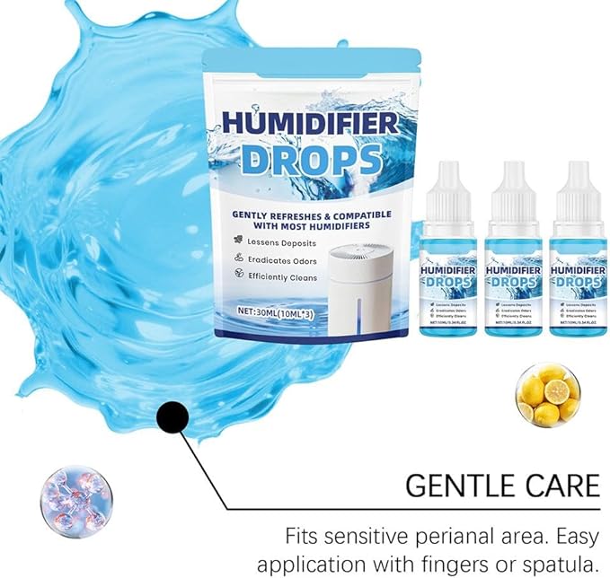 3 Pcs Humidifier Cleaner Drops – Water Treatment - Image 9
