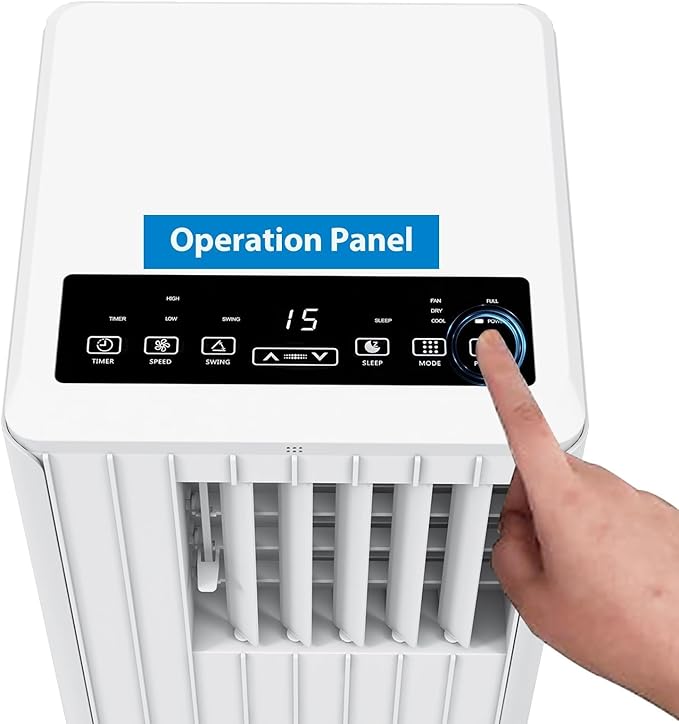 8, 000 BTU Portable Air Conditioner, Smart Control, Cools up to 350 Sq. Ft. - Image 5
