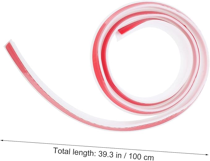1pc Self-adhesive Water Retaining Strip Countertop Baffle - Image 2