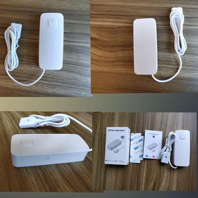 3PCS WiFi Water Leak Detector Kit, 80dB Water Sensor Alarm, Sump Pump Leakage - Image 7