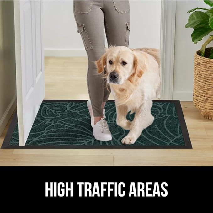 GORILLA GRIP 100% Waterproof All-Season WeatherMax Doormat US Designed Natural - Image 7