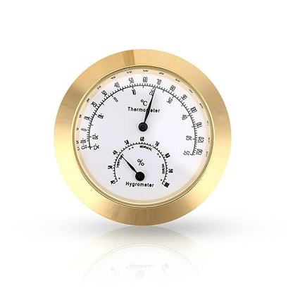 Guitar Violin Thermometer Hygrometer, Alloy Meter Temperature and Humidity - Image 4