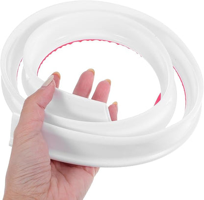 Silicone Water Retaining Strip 1M White 30Mm High Bathroom Water Blocking Strip - Image 4